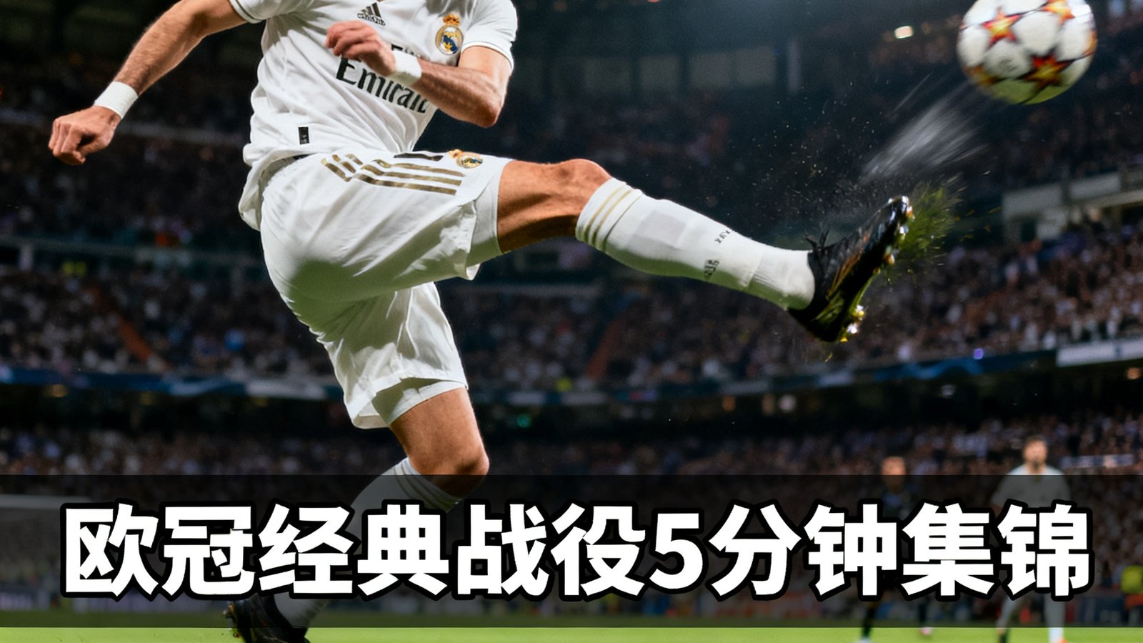 本泽马凌空抽射，欧冠经典战役5分钟集锦
